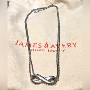 James Avery Silver Infinity Necklace